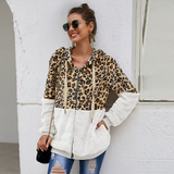 Uma Half-Zip Leopard Hoodie 4