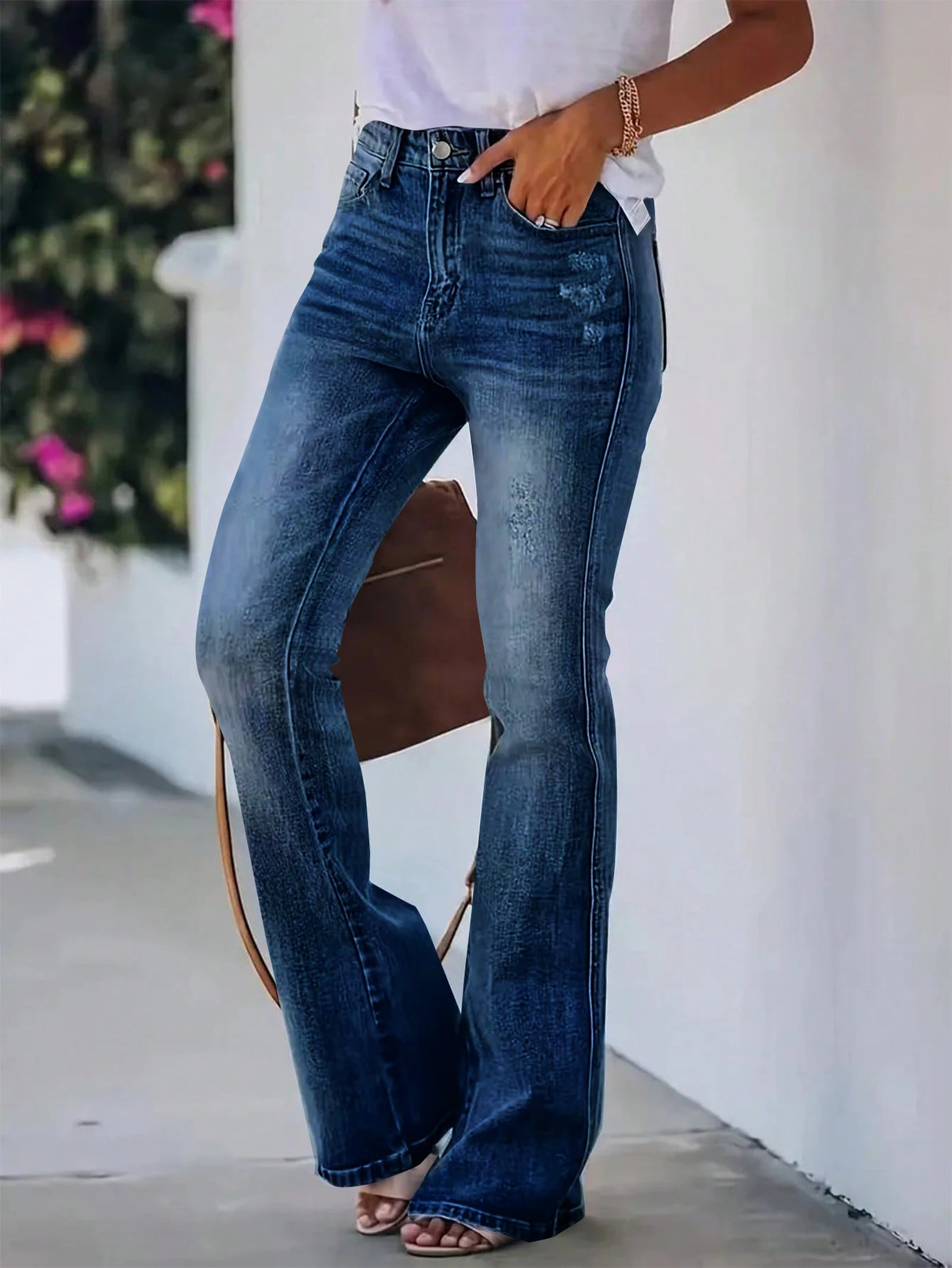 Ursula Thermal High-Waist Denim 2