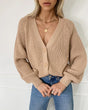 Vivienne Lantern Sleeve Cardigan