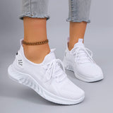 White Breathable Sneakers