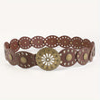 Vintage Western Metal Belt Workoutry