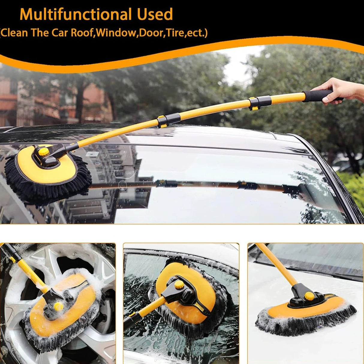 AutoClean™ Telescopic Wash Mop Bianca Australia